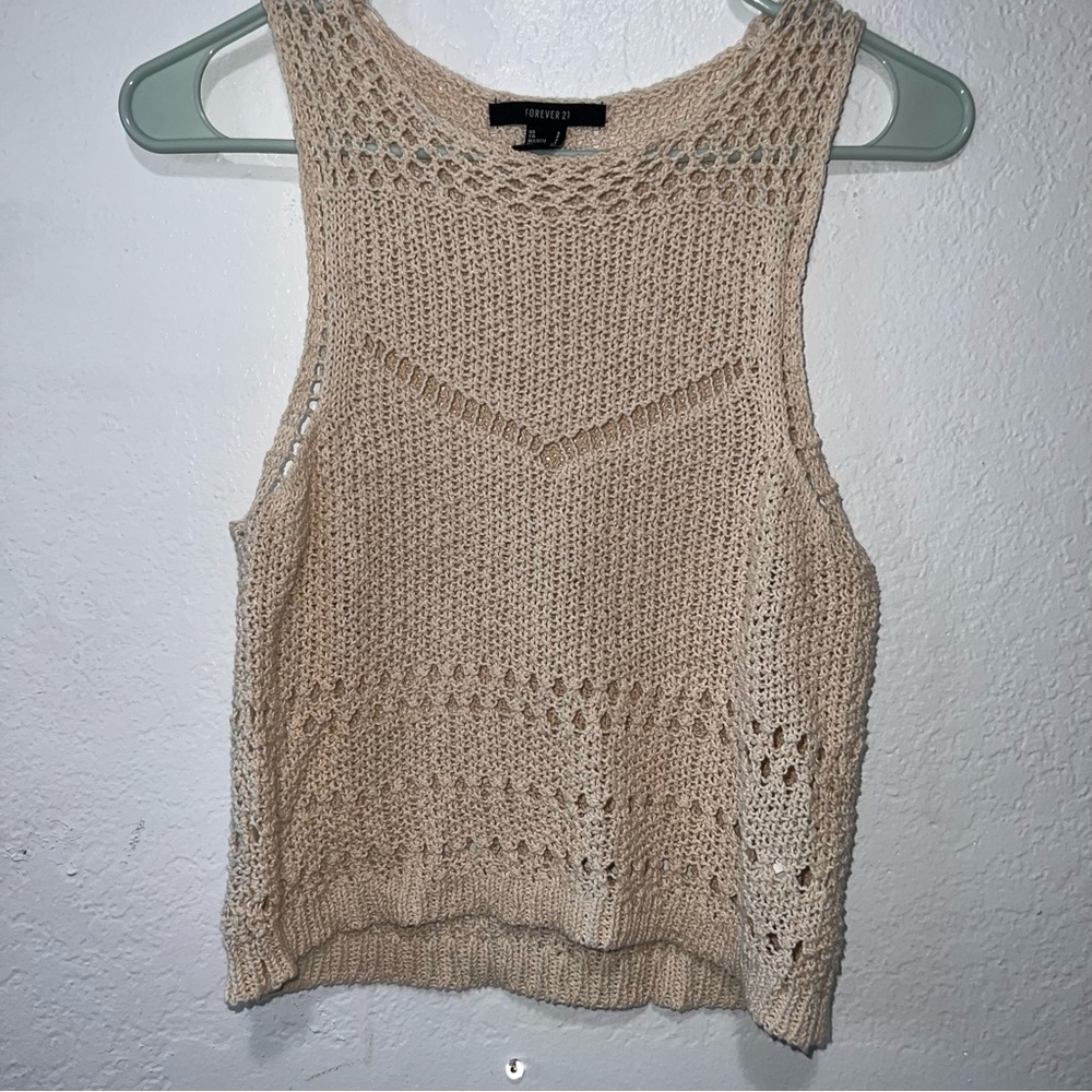 A knit boho top